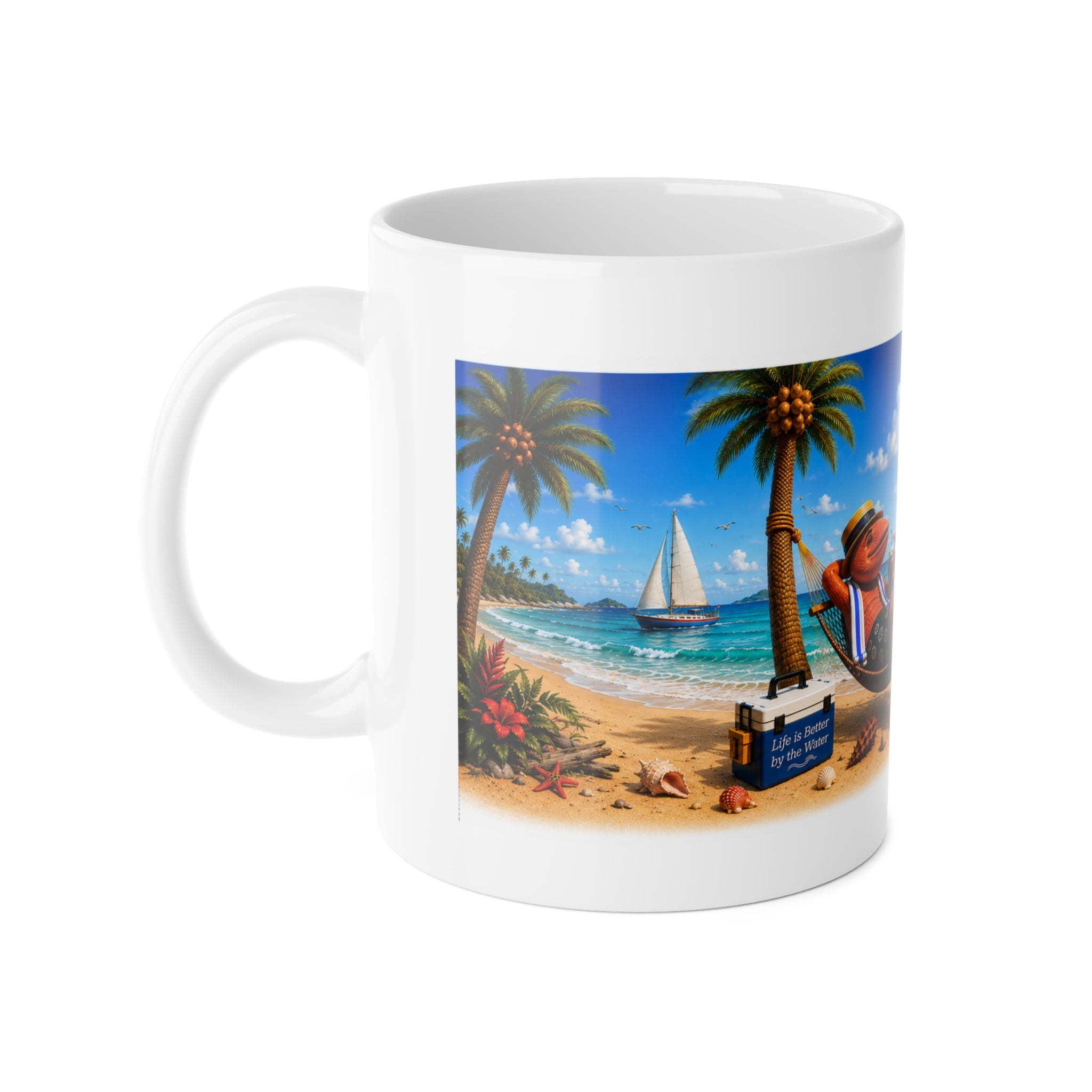 Beach Vibes Ocean Mug  (11oz)