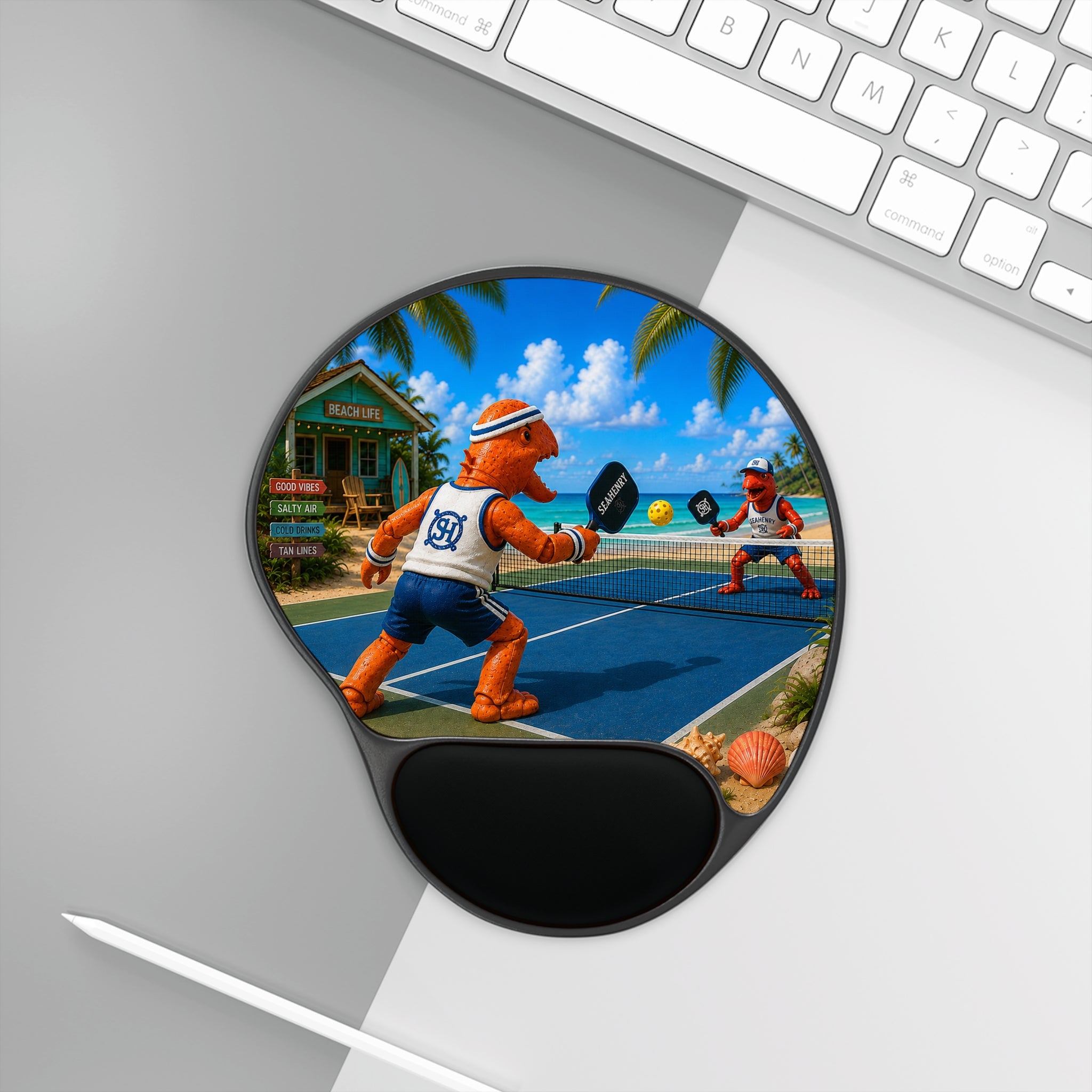 #017 Pickleball Henry Wrist Mouse Pad