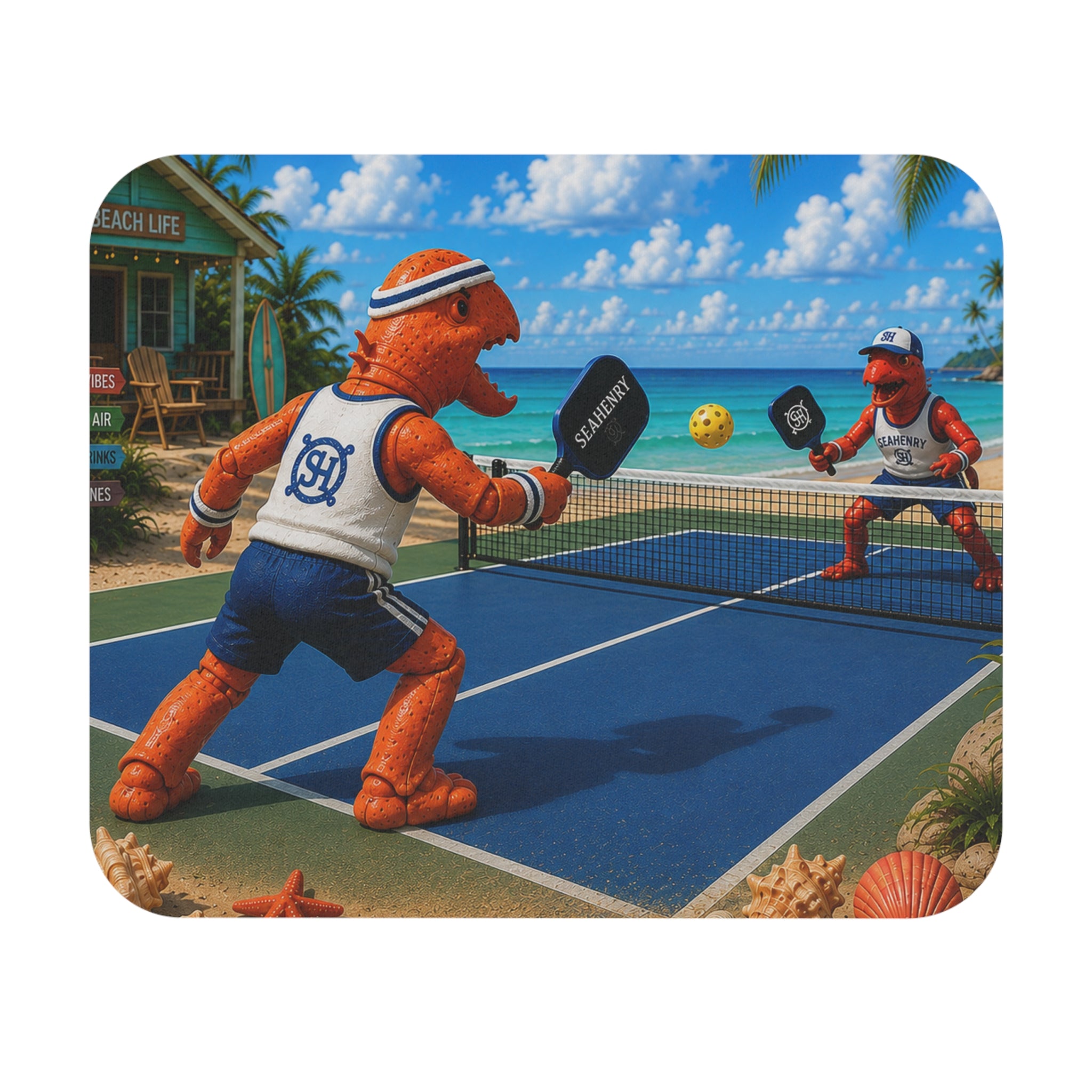 #017 Pickleball Henry Mouse Pad