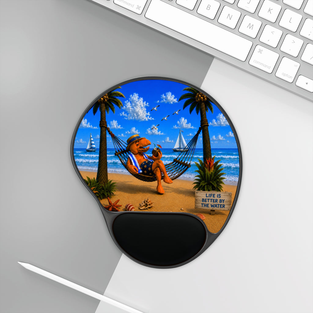 #002 Hammock Henry – SeaHenry Cushioned Wrist Rest Mouse Pad