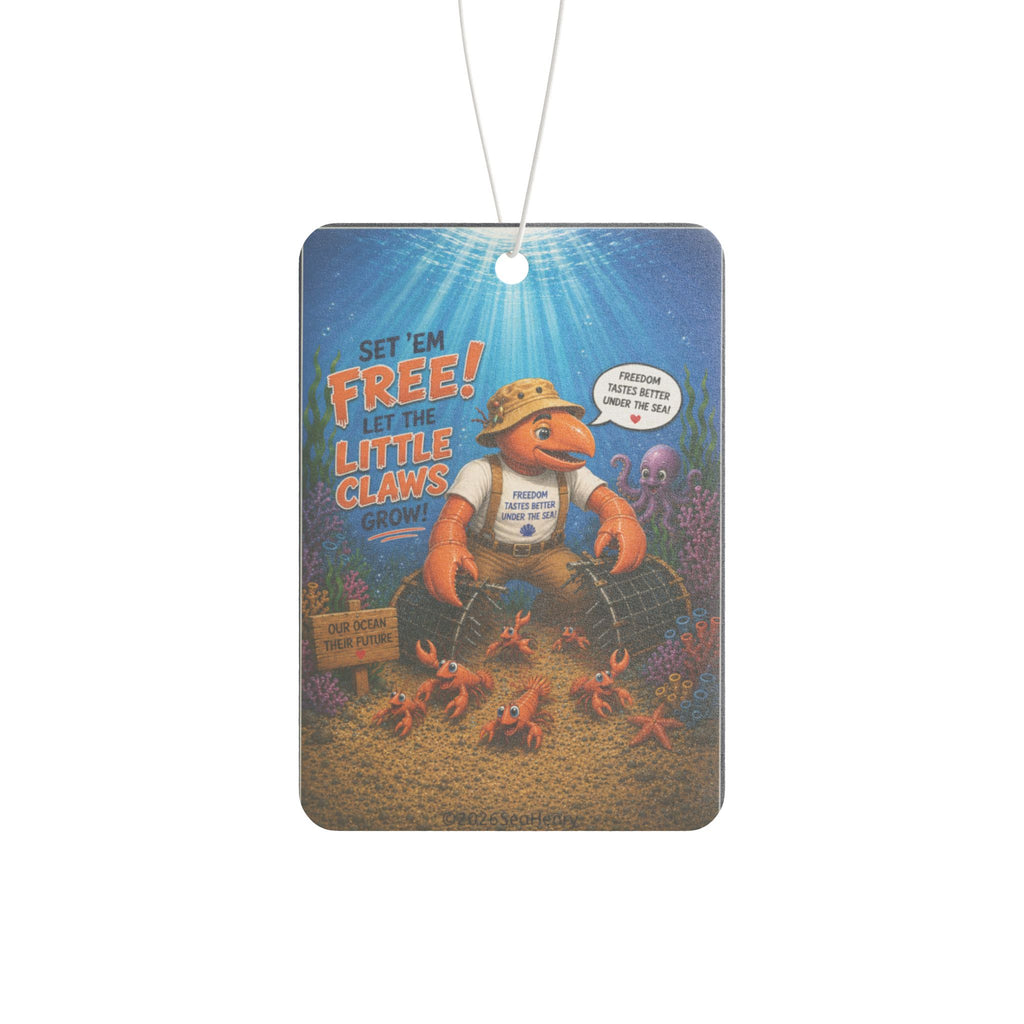 #007 Hope for Claws – SeaHenry Car Air Freshener