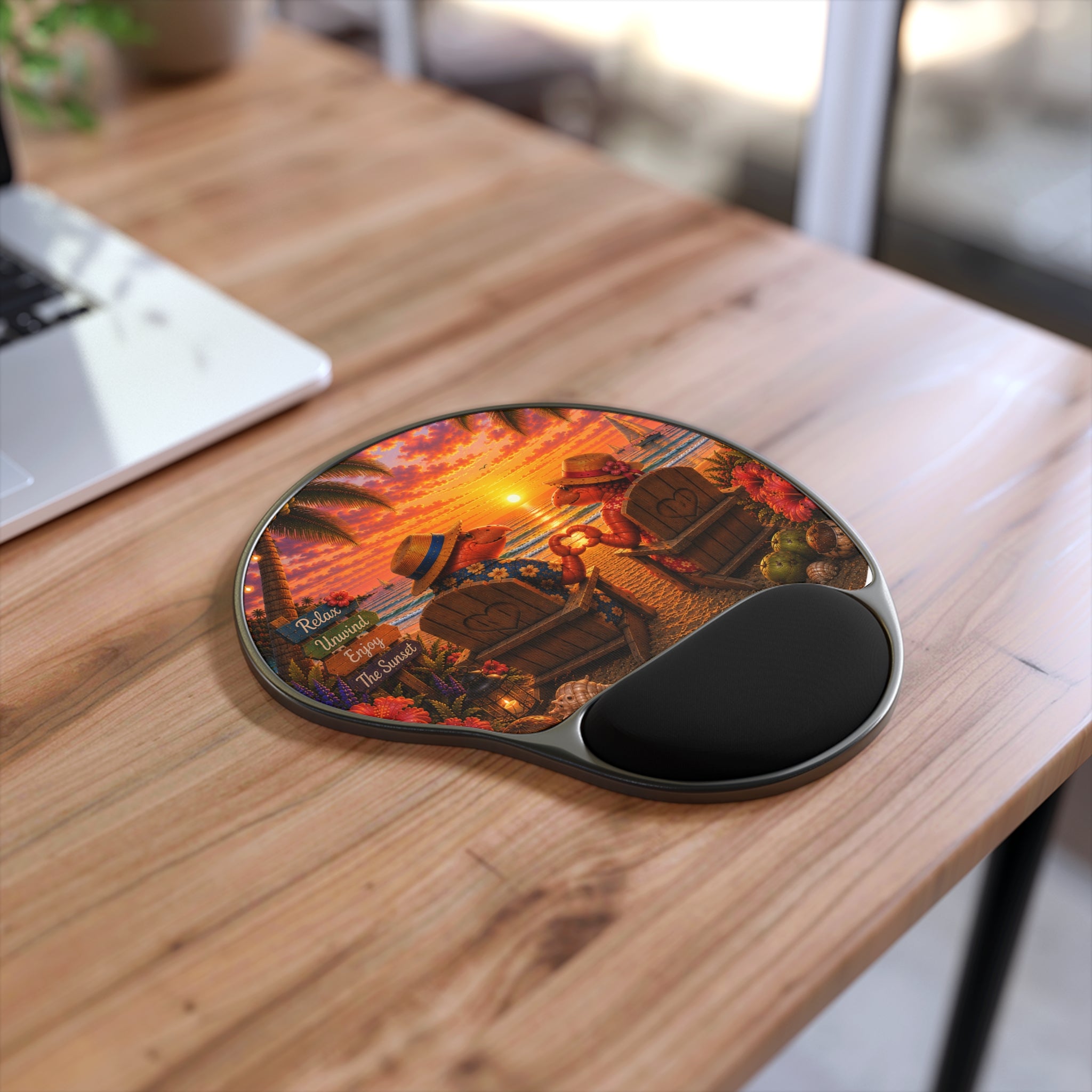#020 Together Forever Wrist Mouse Pad