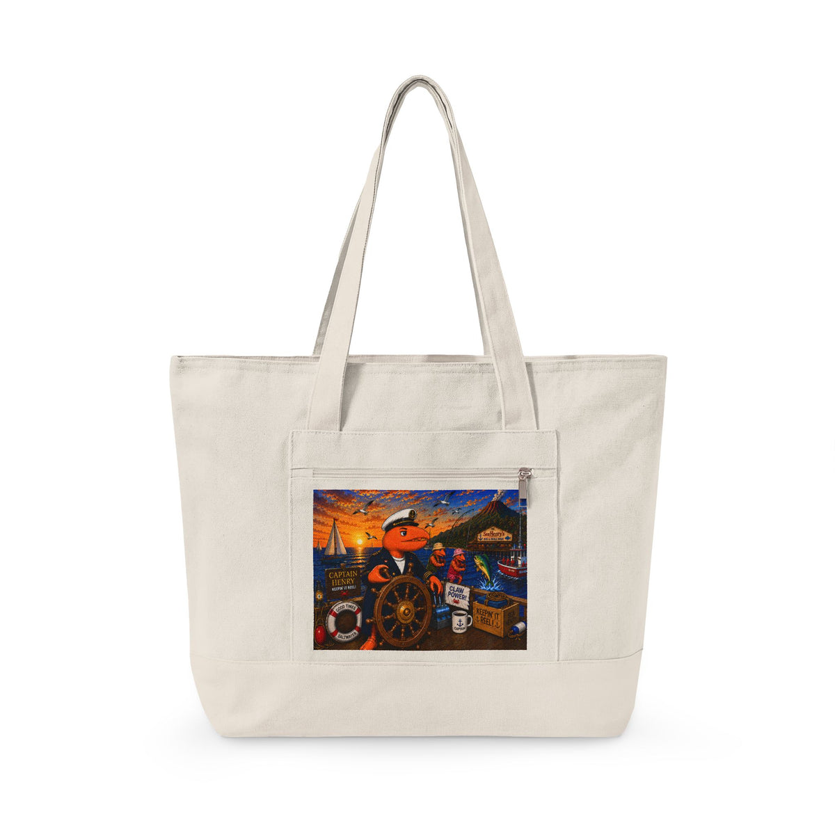 #003 Captain Henry - Florida Tote Bag