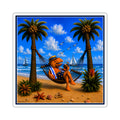 #001 Hammock Henry - SeaHenry 3x3 Sticker