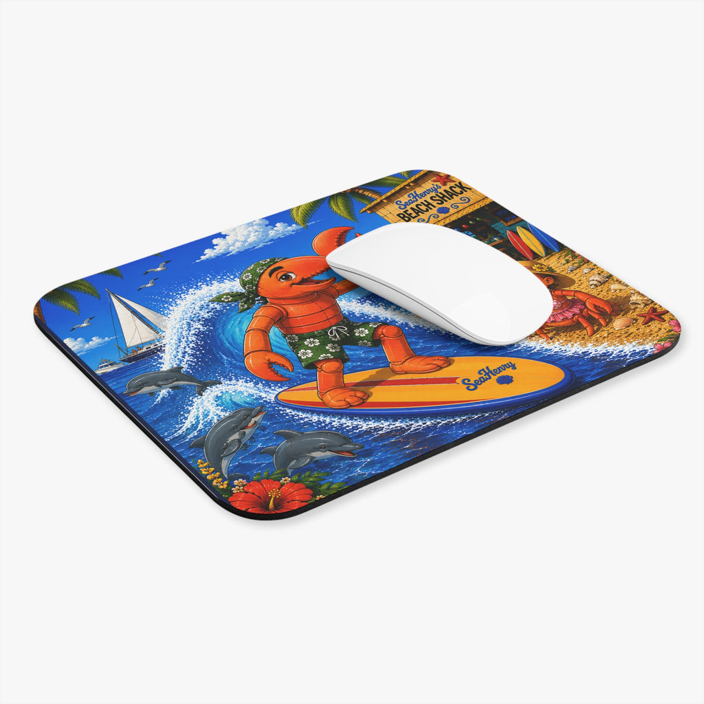 #012 Surfer Henry - SeaHenry Mouse Pad