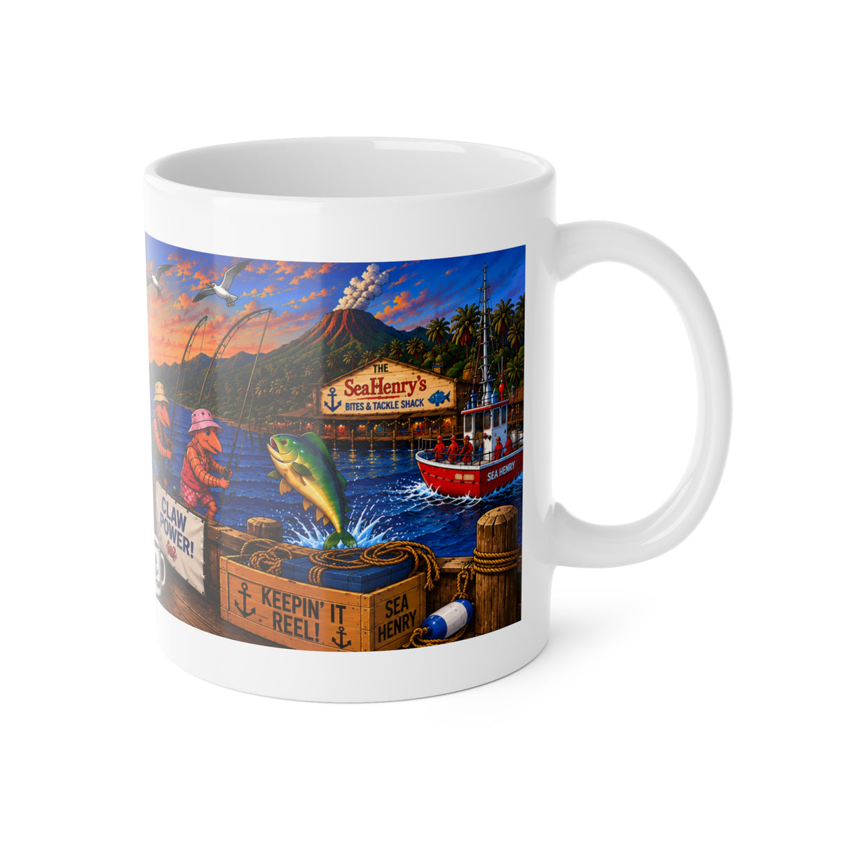 #003 Captain Henry – SeaHenry Coffee Mug