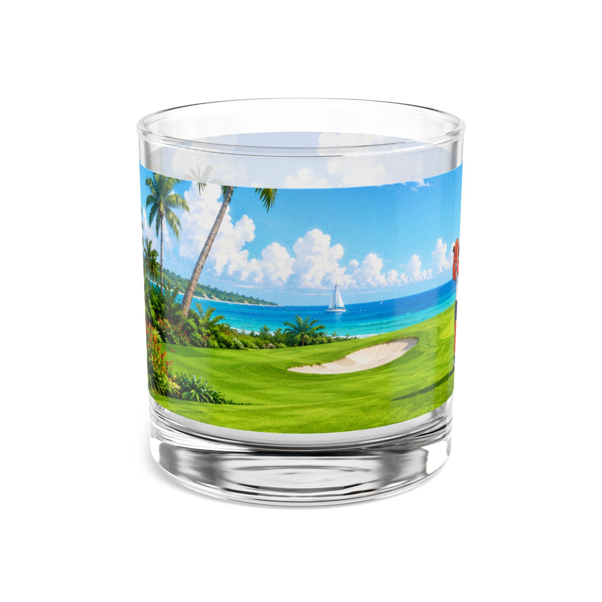 #023 Golfing Henry – SeaHenry 10 oz Rocks Glass