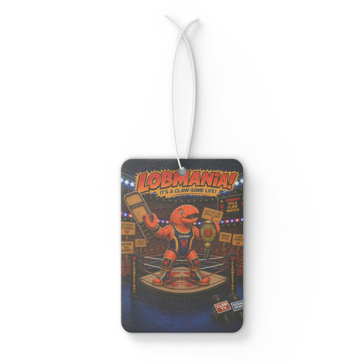 #010 LobMania – SeaHenry Car Air Freshener