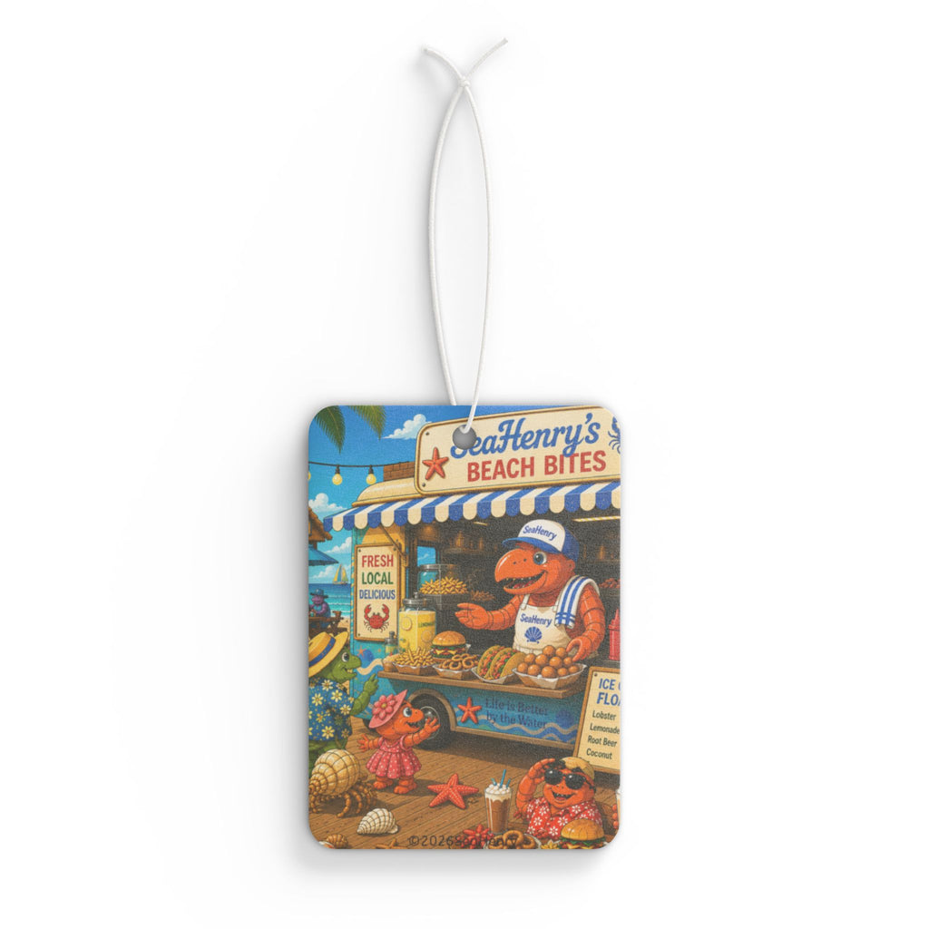 #018 Henry’s Beach Bites – SeaHenry Car Air Freshener