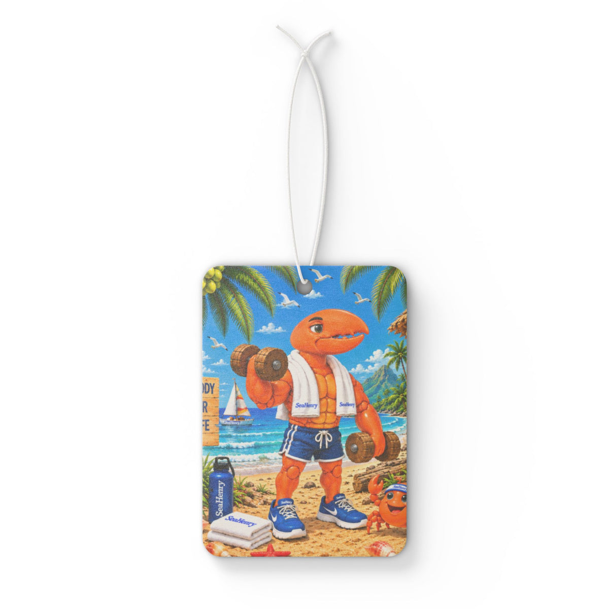 #015 Exercising Henry – SeaHenry Car Air Freshener