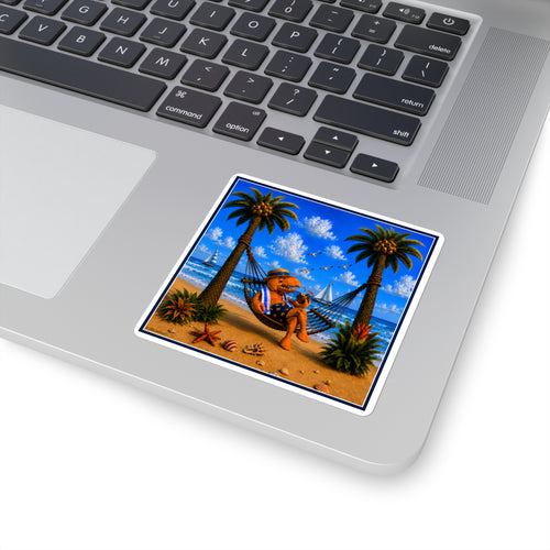 #001 Hammock Henry - SeaHenry 3x3 Sticker