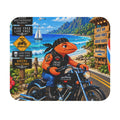 #008 Biker Henry – SeaHenry Coastal Mouse Pad