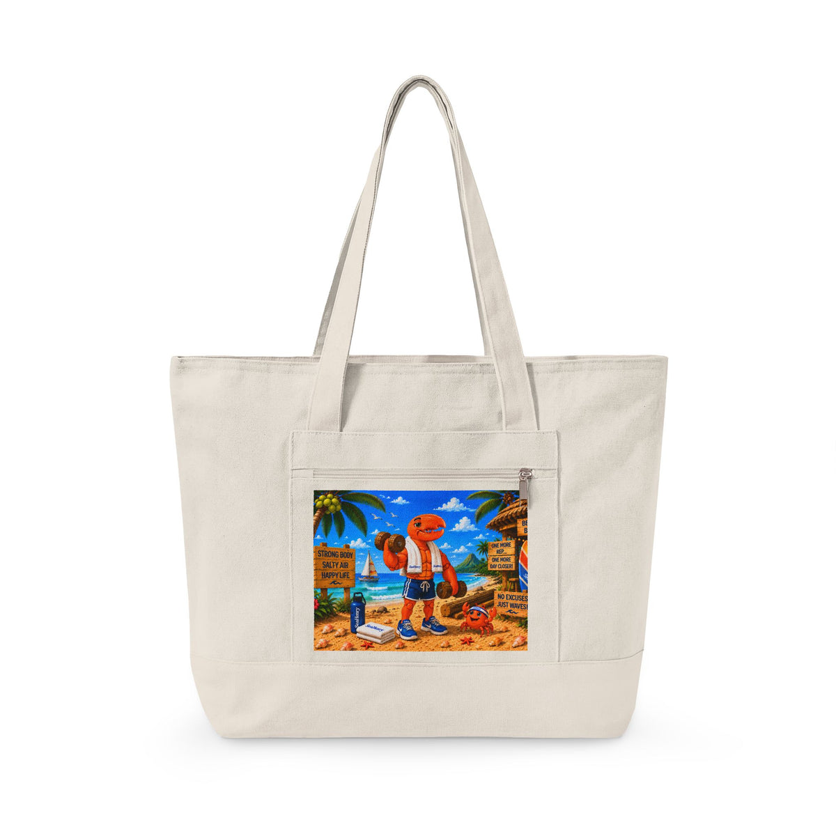 #015 Exercising Henry - Florida Tote Bag
