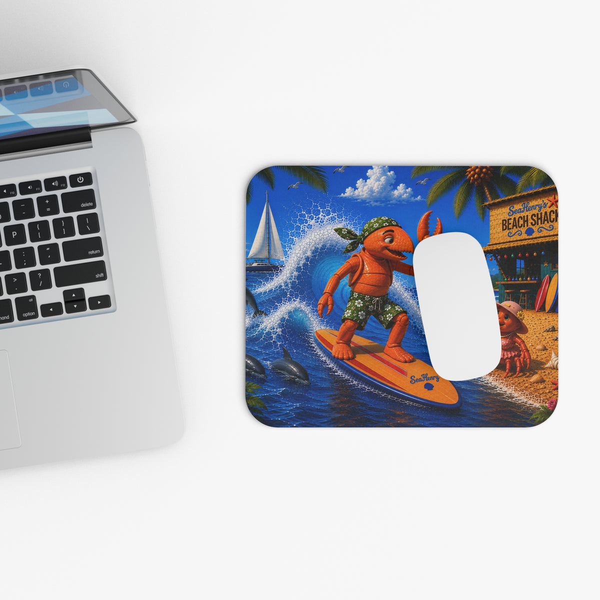 012 Surfer Henry  SeaHenry Mouse Pad