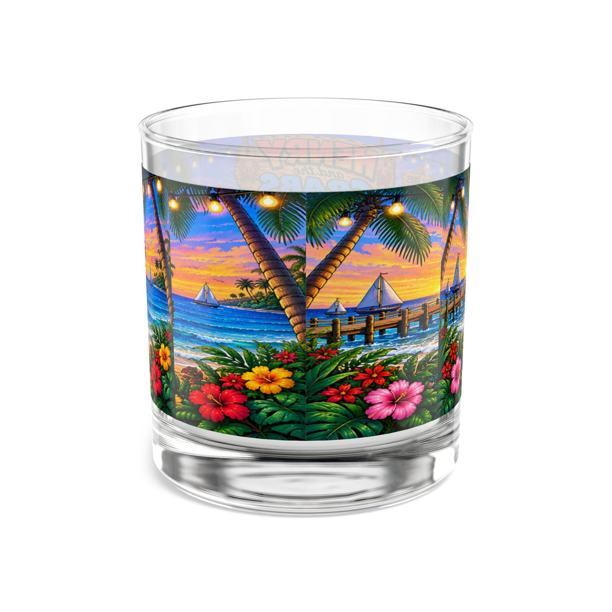 #011 Henry and the Crabs – SeaHenry 10 oz Rocks Glass