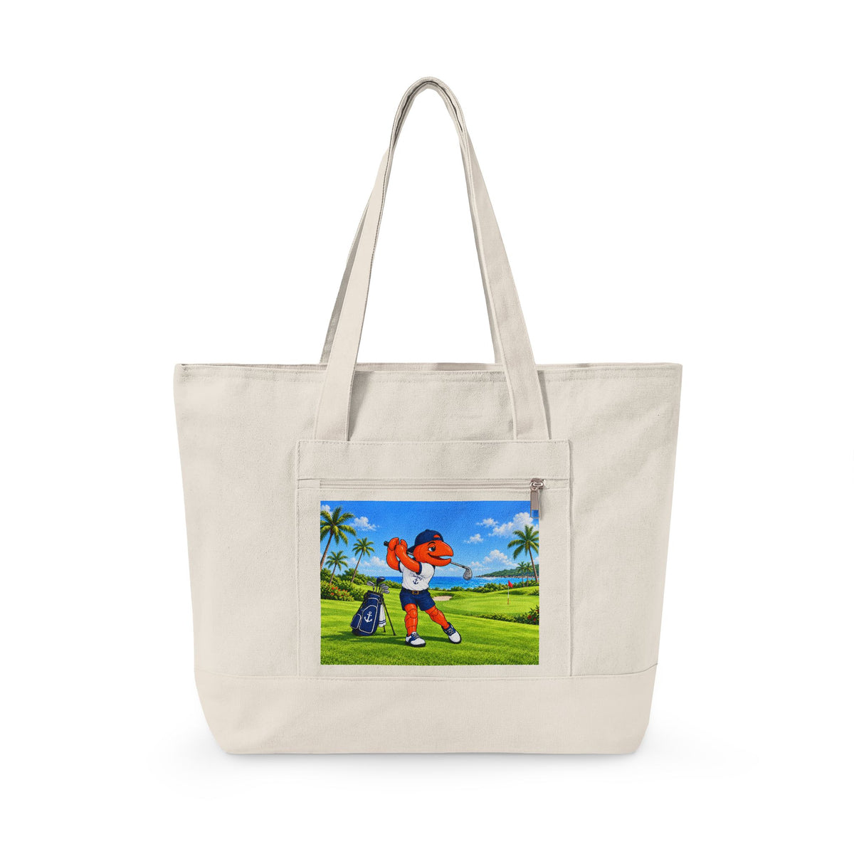 #023 Golfing Henry - Florida Tote Bag