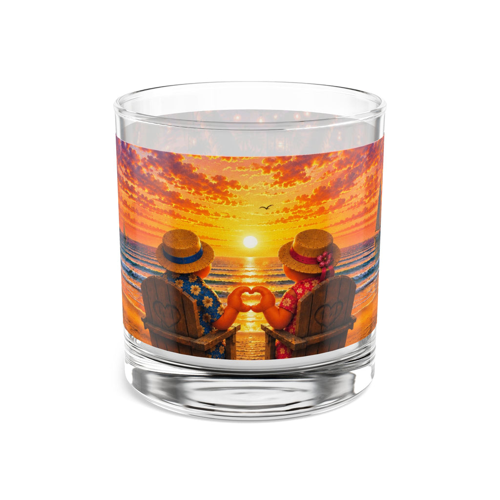#019 Dog Walking – SeaHenry 10 oz Rocks Glass