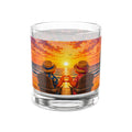 #019 Dog Walking – SeaHenry 10 oz Rocks Glass