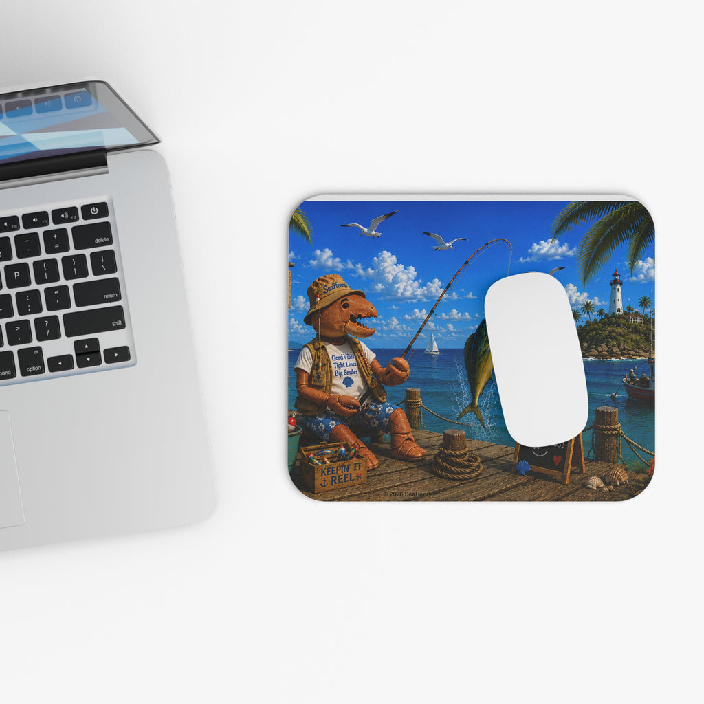 #004 Fisherman Henry Mouse Pad