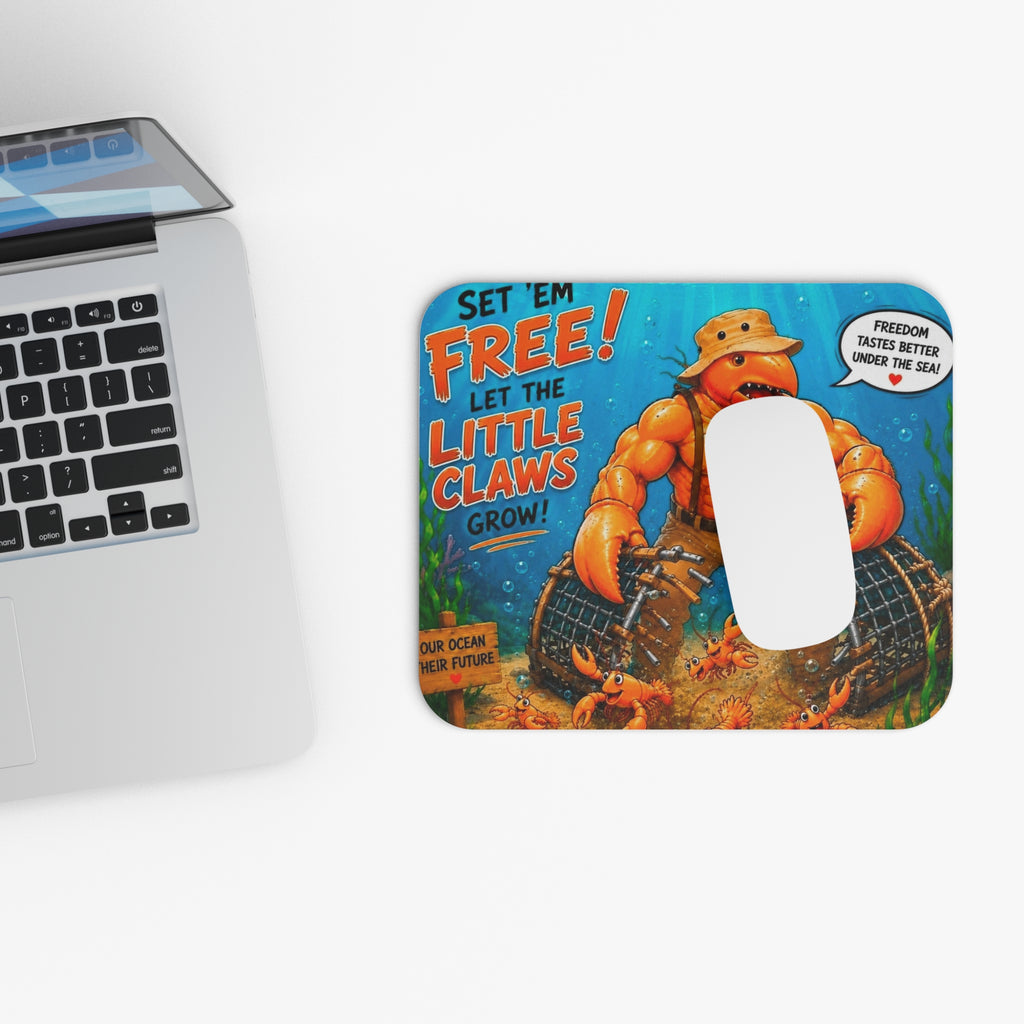 #007 Claws of Hope Mouse Pad