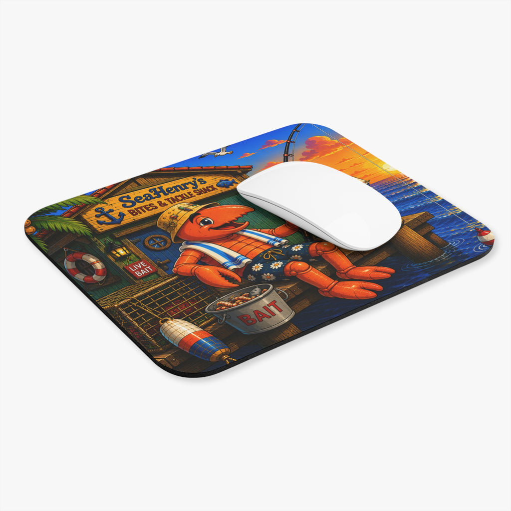 #022 Jogging Henry -  Mouse Pad