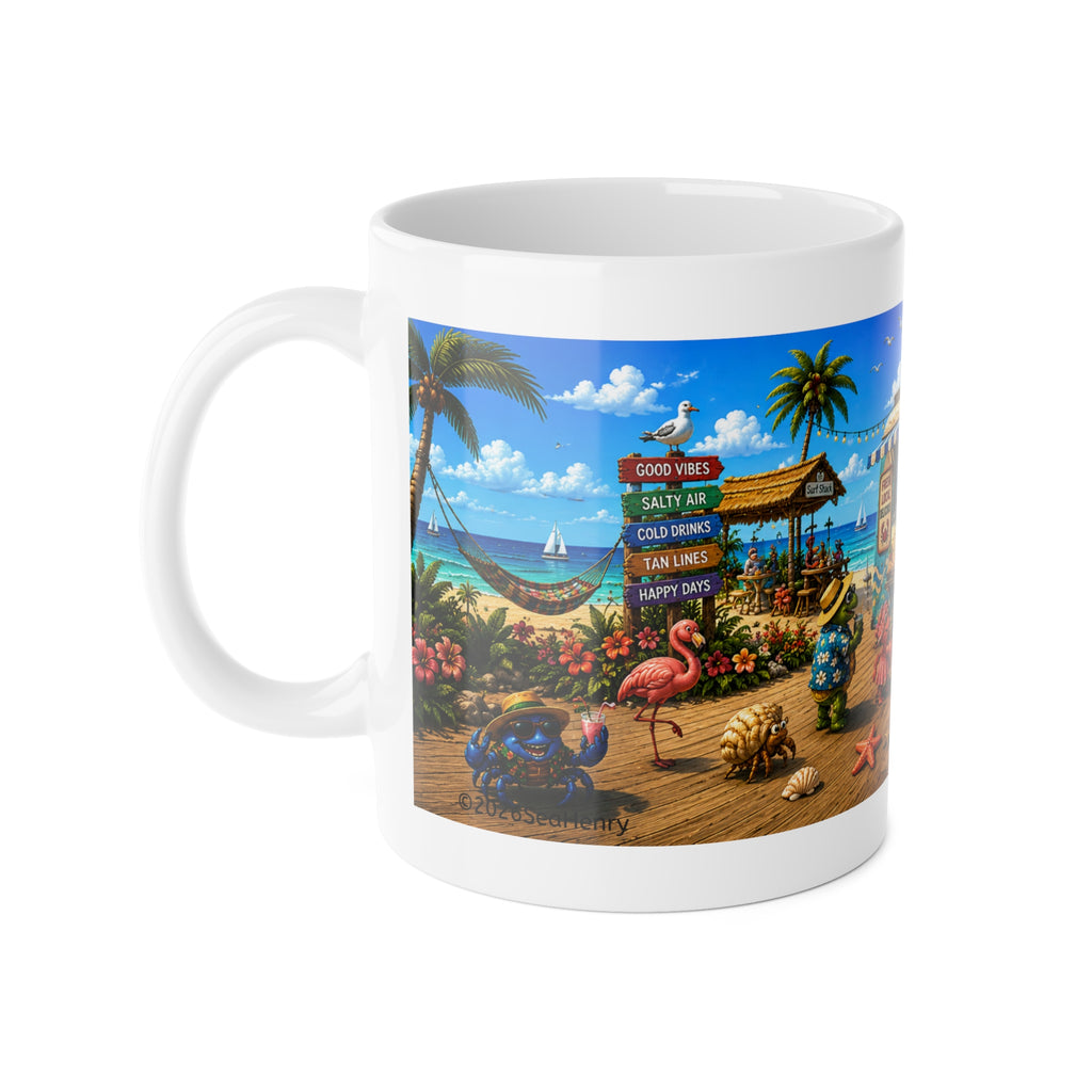 #018 Beach Bites - SeaHenry Coffee Mug