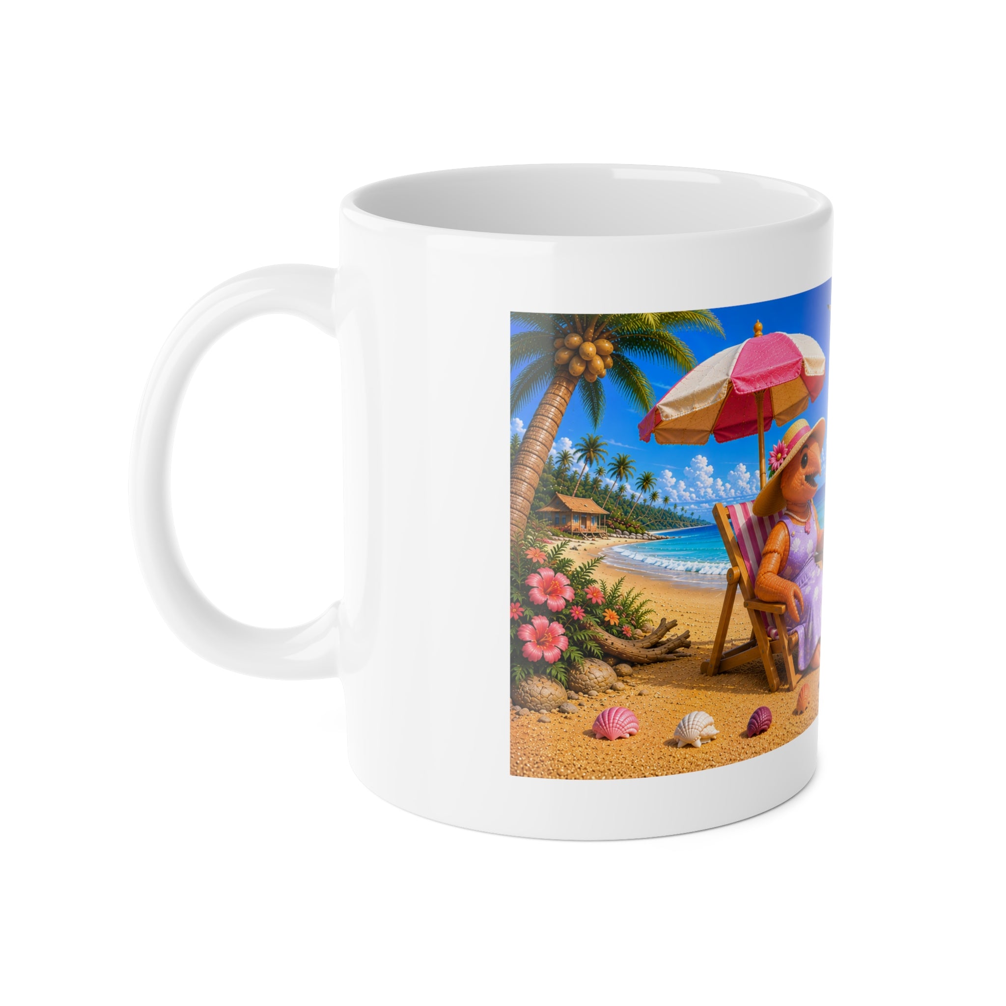 #006 Beach Buddy Girl Mug