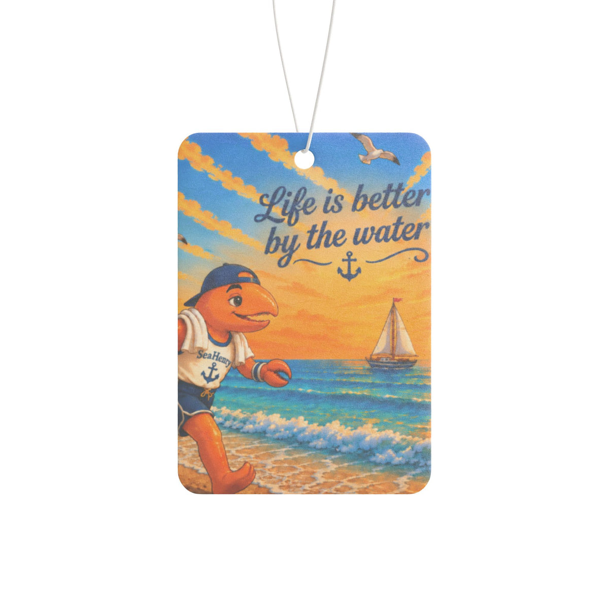 #022 Jogging Henry - SeaHenry Air Freshener