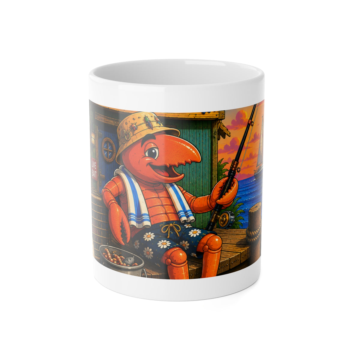 #021 Gone Fishing – SeaHenry Coffee Mug