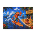 #012 Surfer Henry – SeaHenry Coastal Canvas Wall Art