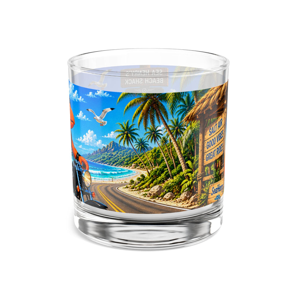 #008 Biker Henry – SeaHenry 10 oz Rocks Glass