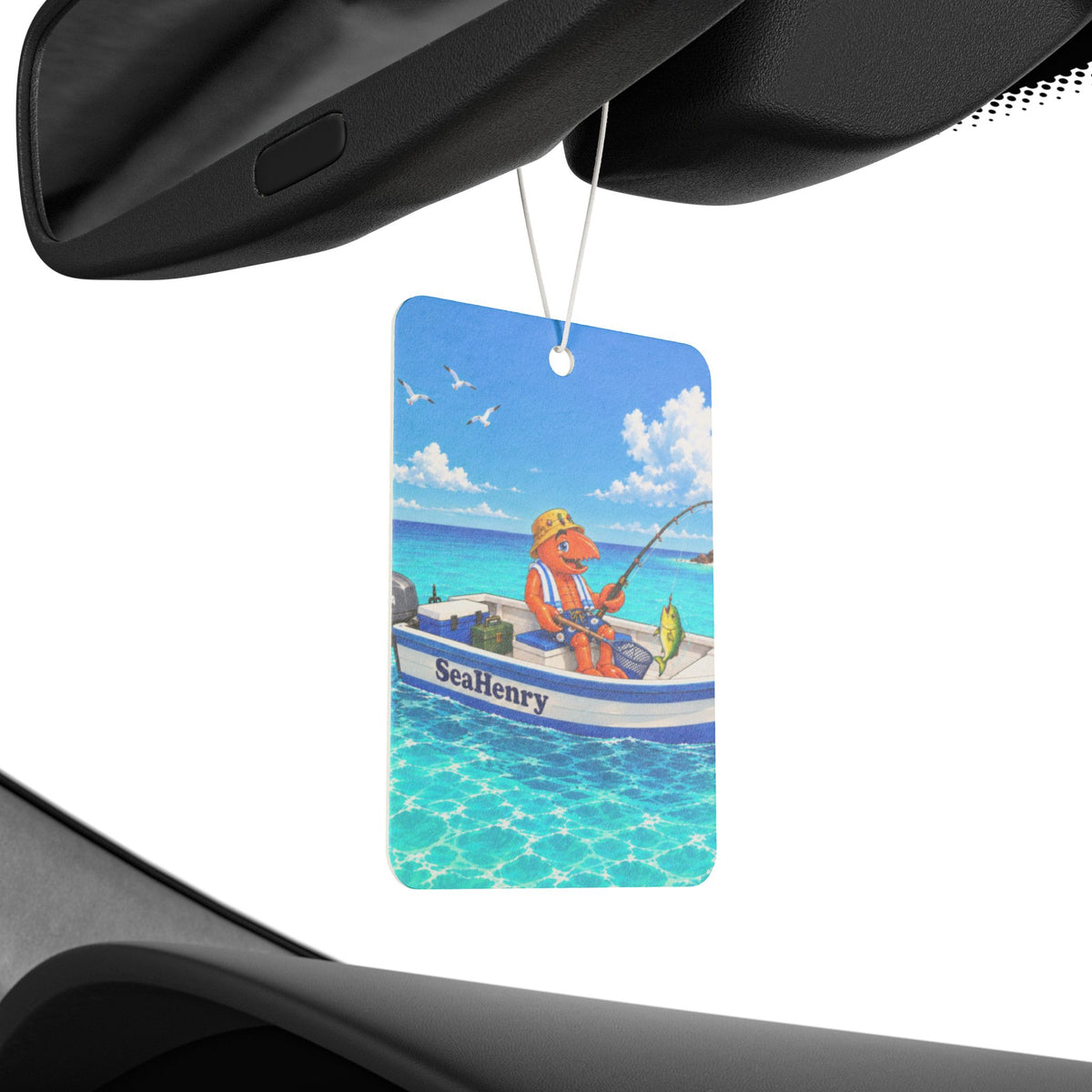 #004 Fisherman Henry - SeaHenry Air Freshener