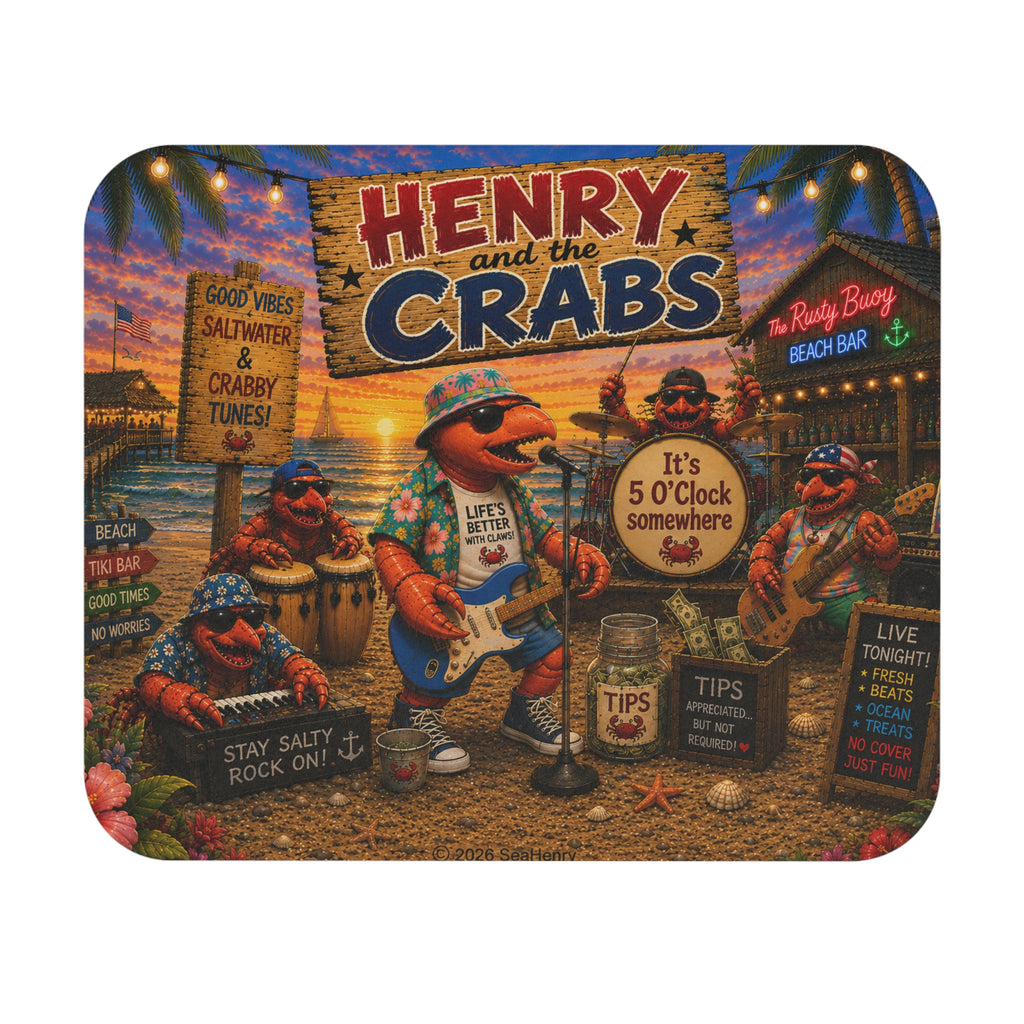 #011 Henry and the Crabs Mouse Pad