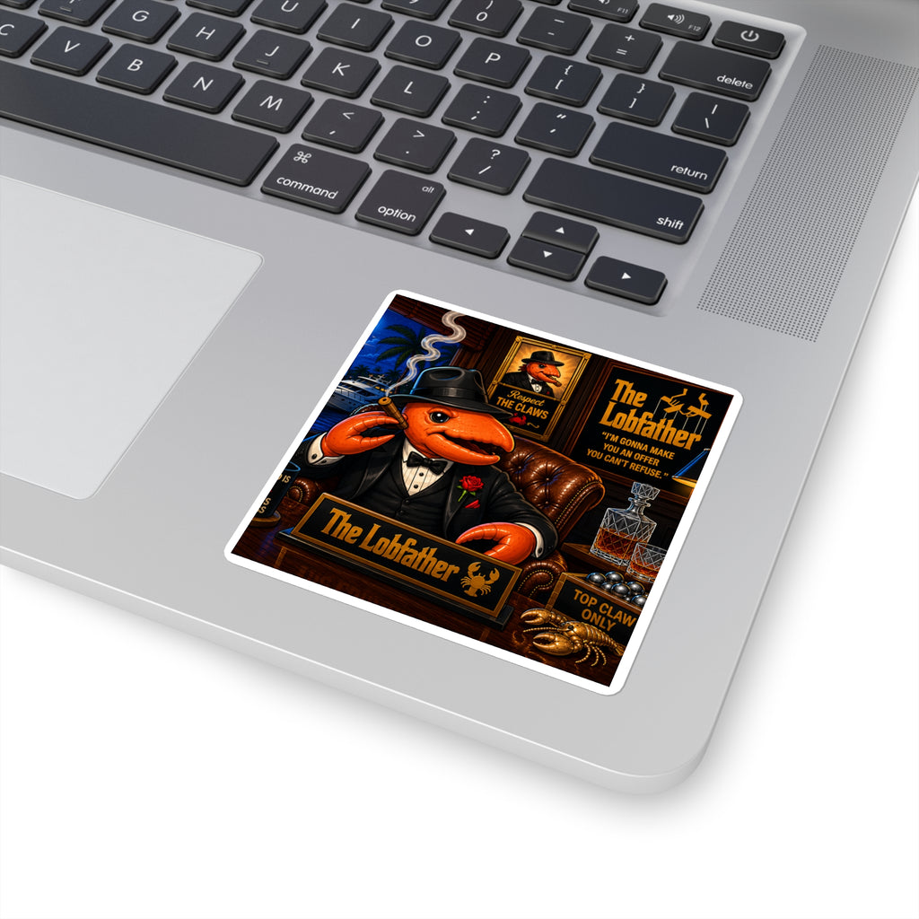#014 The Lobfather – SeaHenry 3×3 Square Sticker