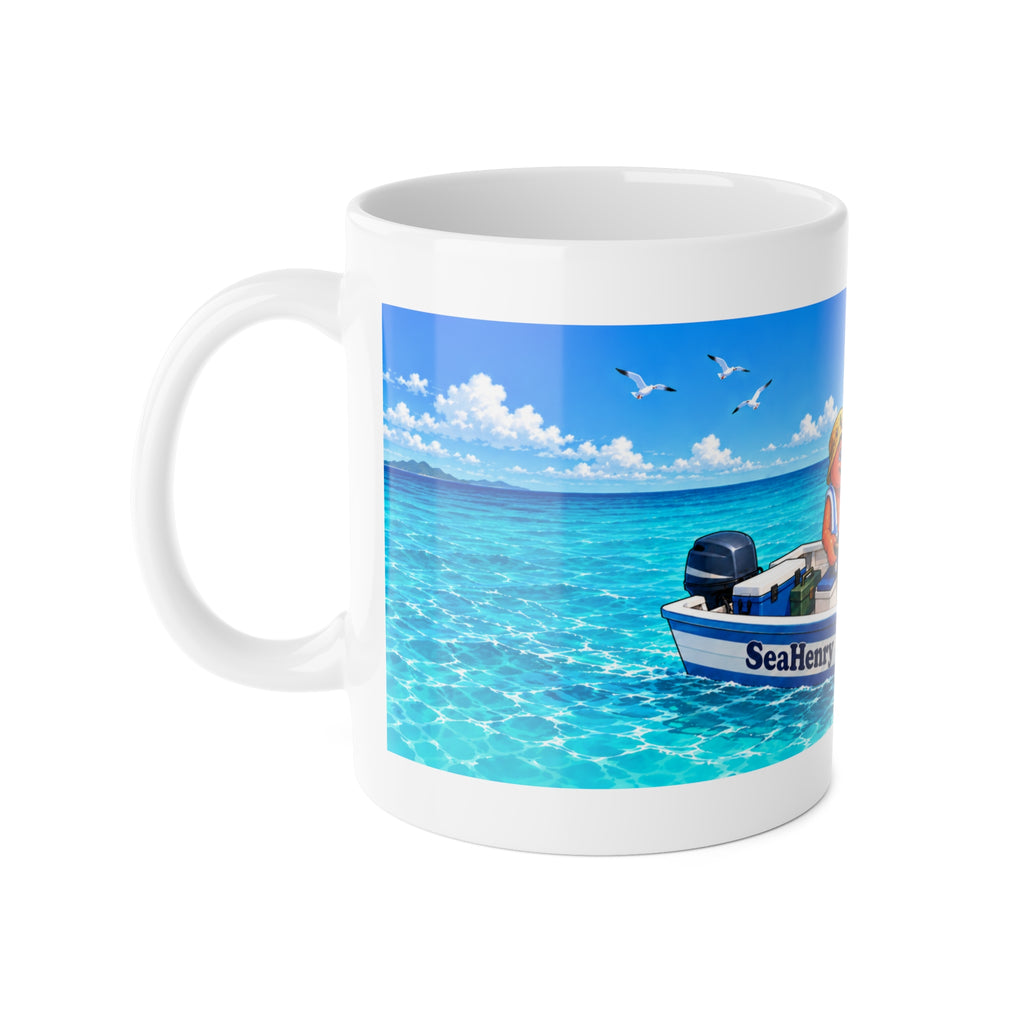 #004 Fisherman Henry – SeaHenry Coffee Mug