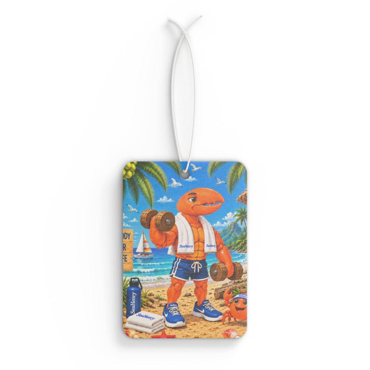#015 Exercising Henry – SeaHenry Car Air Freshener