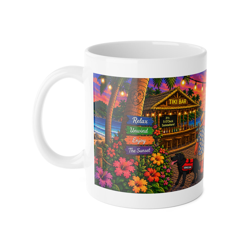 #019 Dog Walking – SeaHenry Coffee Mug
