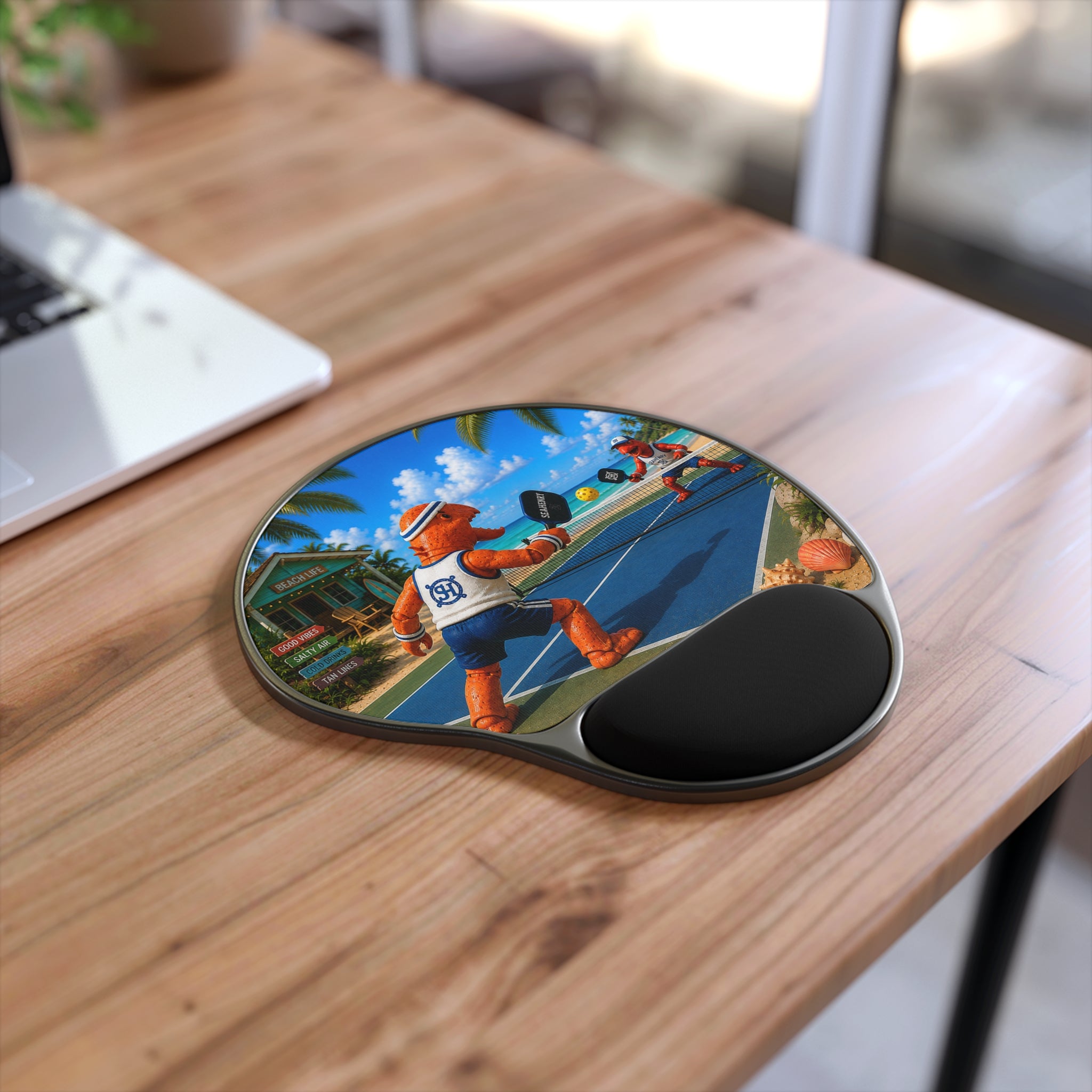 #017 Pickleball Henry Wrist Mouse Pad