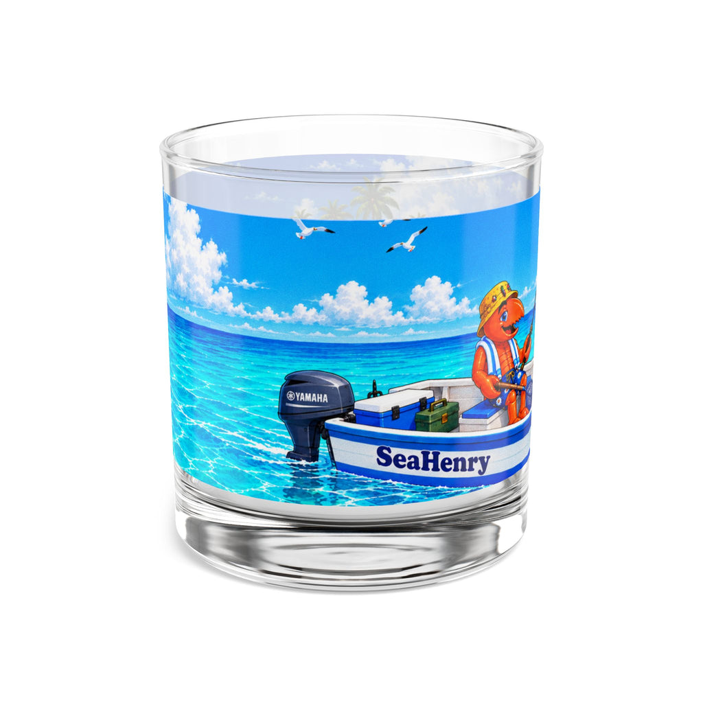 #004 Fisherman Henry - SeaHenry 10oz Rocks Glass