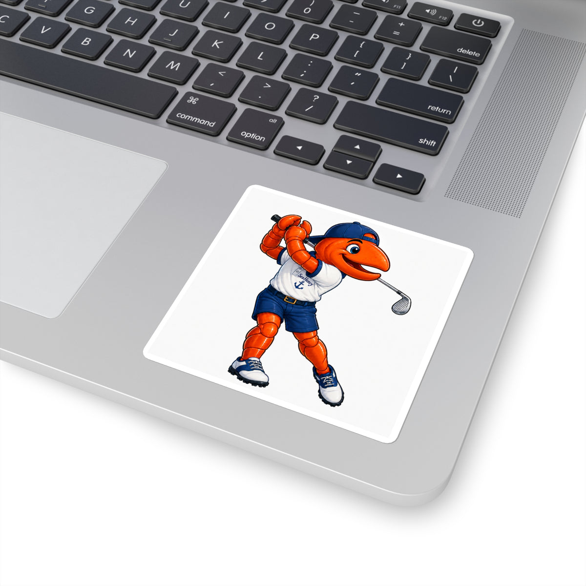 #023 Golfer Henry - SeaHenry 3x3 Sticker