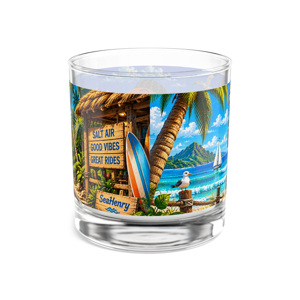 #008 Biker Henry – SeaHenry 10 oz Rocks Glass