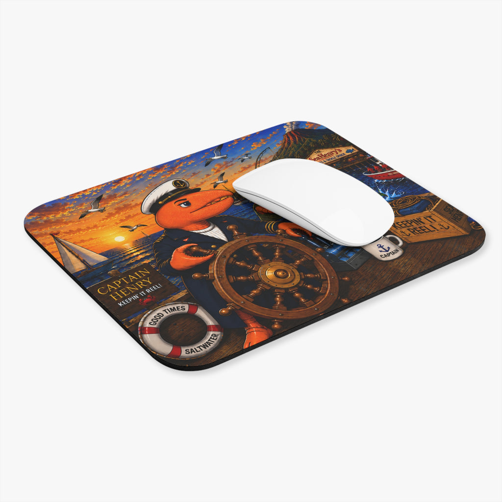 #003 Captain Henry- SeaHenry Mouse Pad