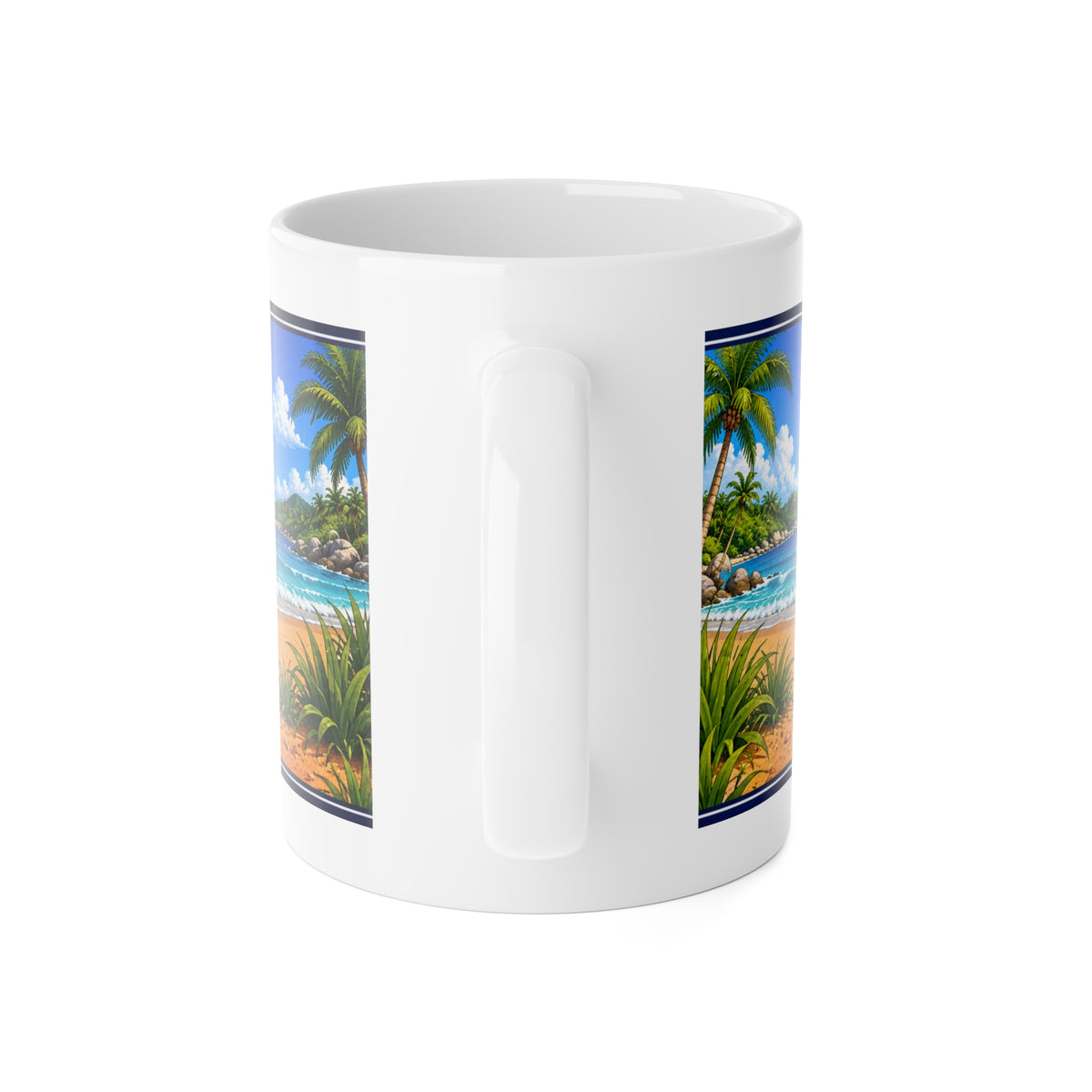 #006 Beach Buddy Girl – SeaHenry Coffee Mug
