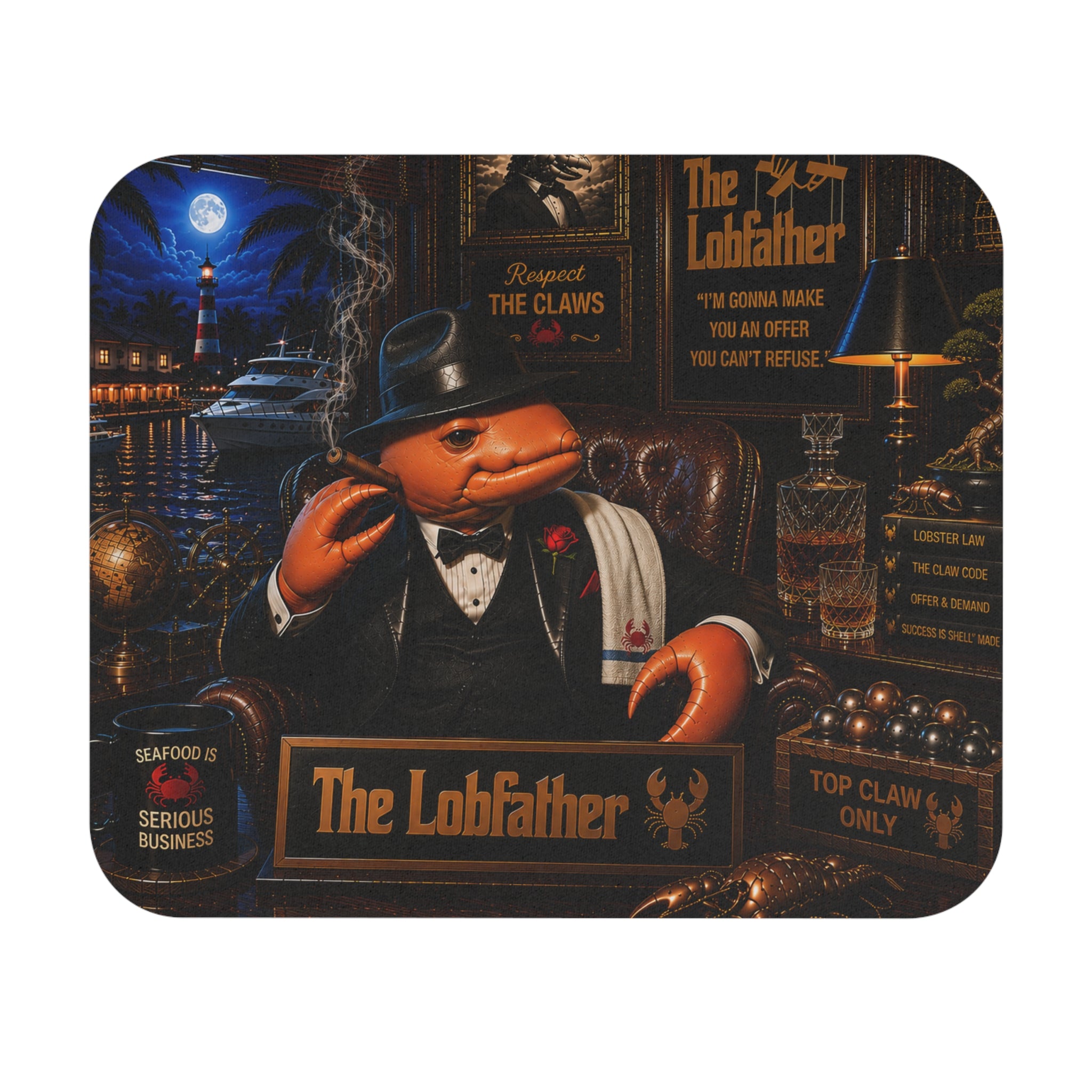 #014 The LobFather Mouse Pad