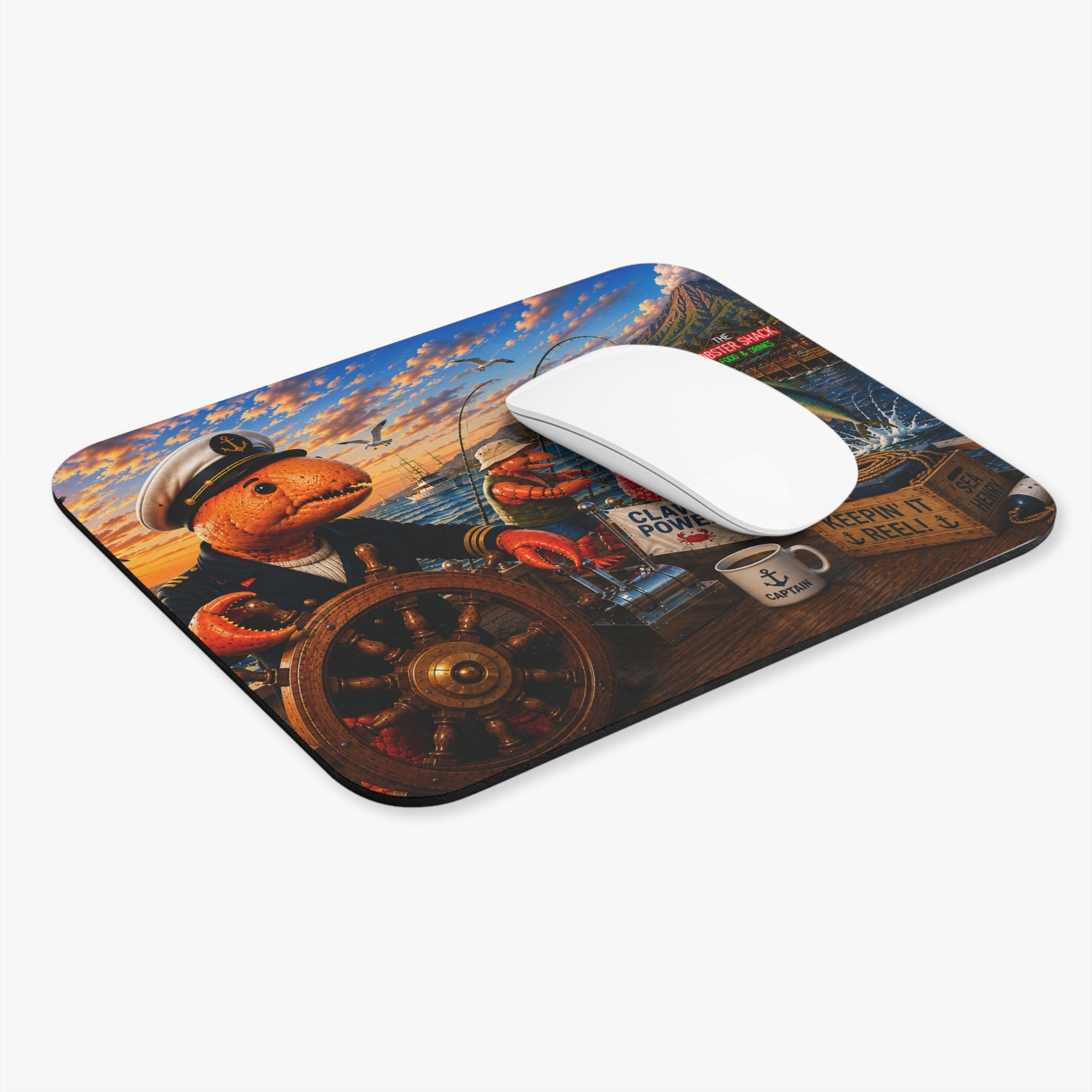 #003 Captain Henry Mouse Pad