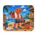#015 Exercising Henry - SeaHenry Mouse Pad