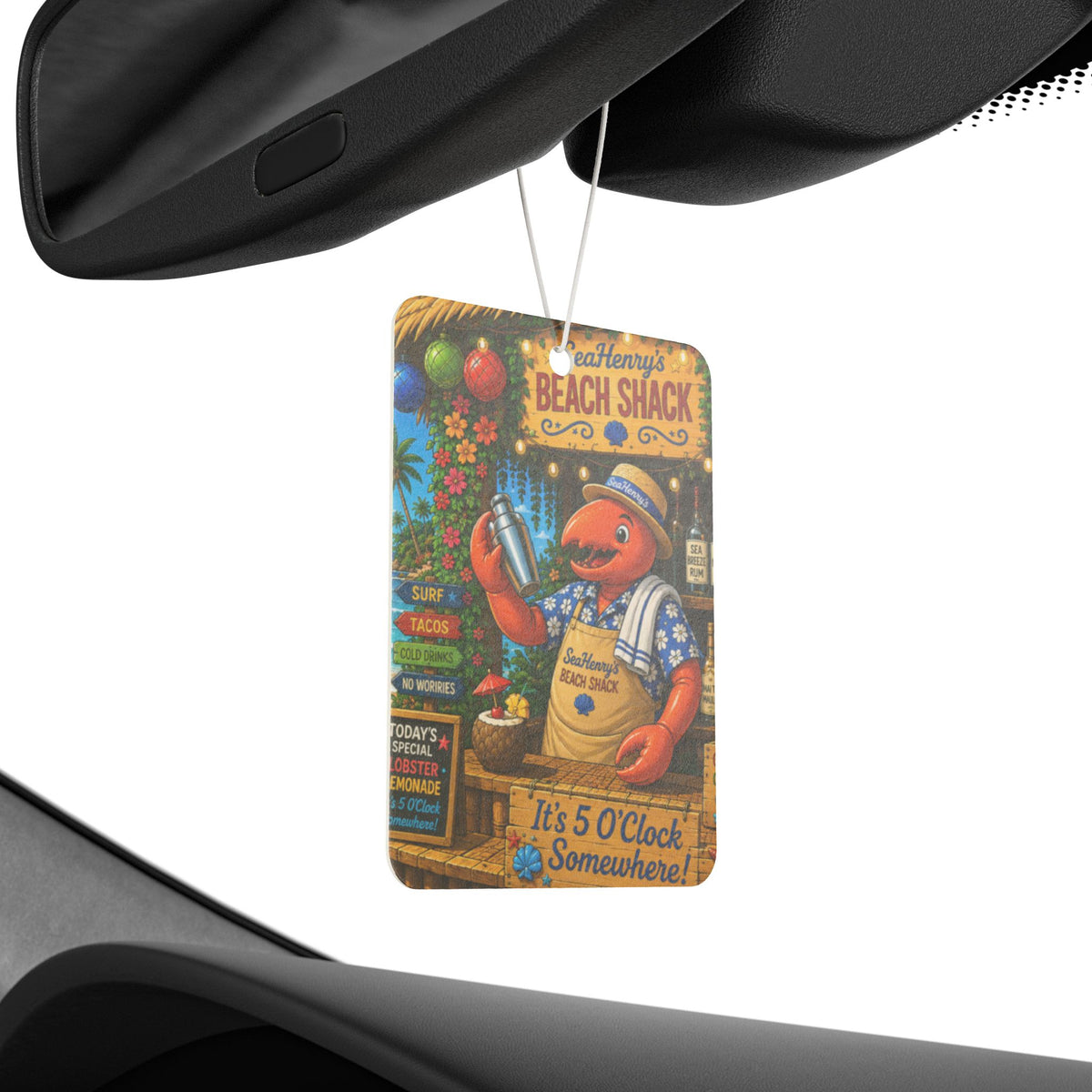 #013 Henry the Bartender - SeaHenry Air Freshener