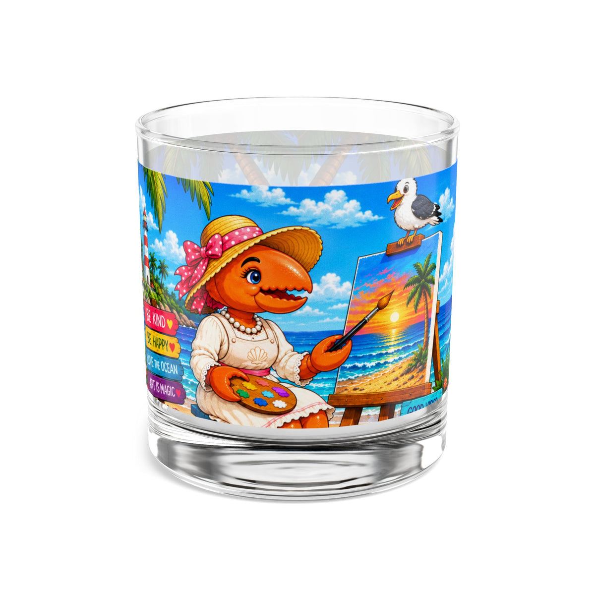 Copy of Copy of #015 Exercising Henry – SeaHenry 10 oz Rocks Glass