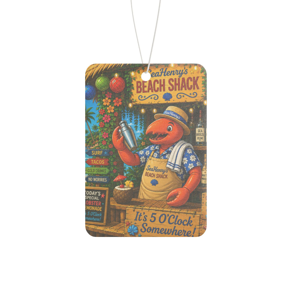 #013 Henry the Bartender - SeaHenry Air Freshener