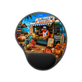 #018 SeaHenry's Beach Bites - SeaHenry Cushioned Wrist Rest Mouse Pad